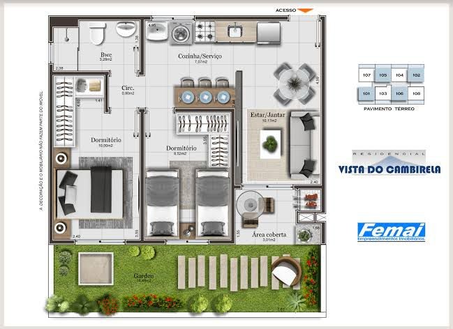 Apartamento, 2 quartos, 65 m² - Foto 20